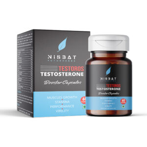 Nisbat Futurherbs Testoros Testo Booster Capsules for Men 60 Capsules